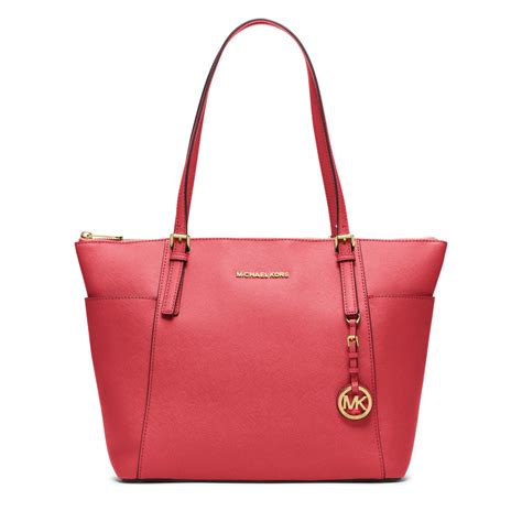 michael kors jet saffiano|jet set large saffiano leather.